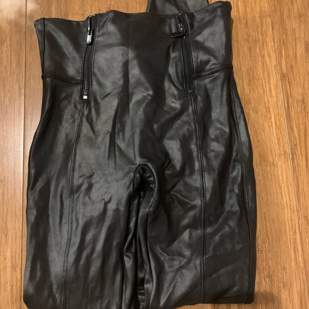 Faux Moro Leather Spanx
